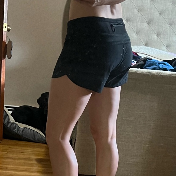 lululemon athletica Starry Black Athletic Shorts - Picture 5 of 5